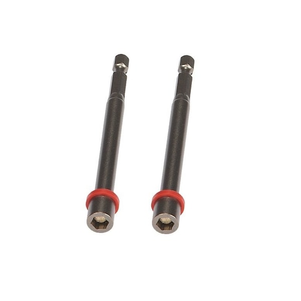4 in Magnetic Hex Chuck Drivers 14 2PK